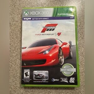 Xbox 360 Forza Motorsport 4 Disc and Case